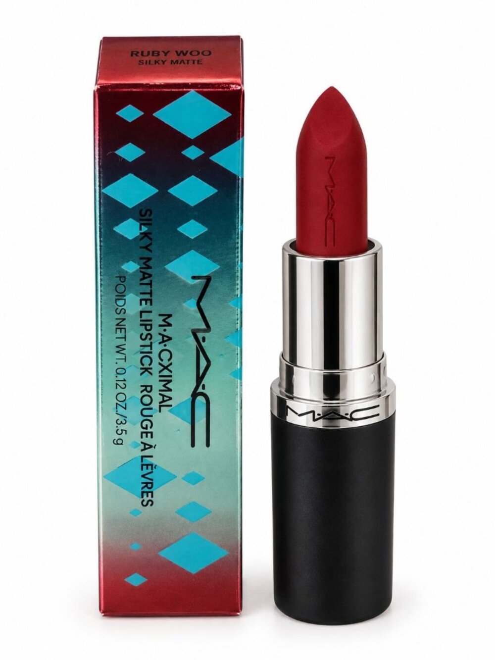 MAC M·A·Cximal Silky Matte Lipstick Ruby Woo Limited Edition 3.5g